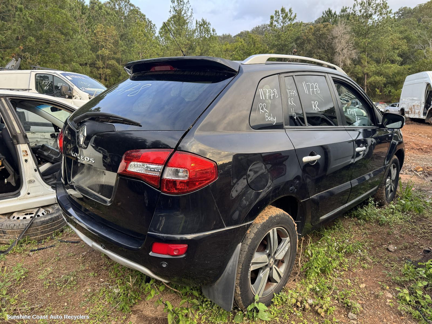 2014 Renault Kaleos Left Rear 1 4 Door Glass