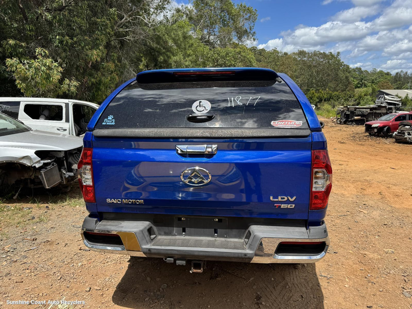 2018 Ldv T60 Rear Bumper