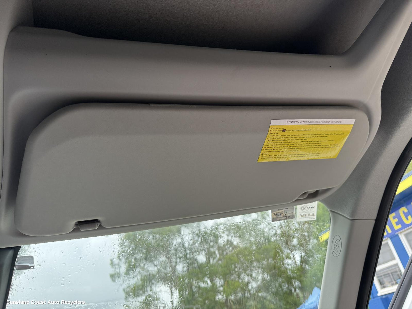 2021 Ldv Deliver 9 Sunvisor