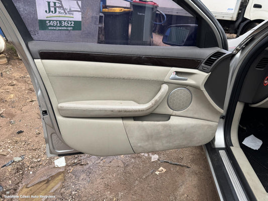 2006 Holden Statesman/caprice Left Front Window Reg Motor