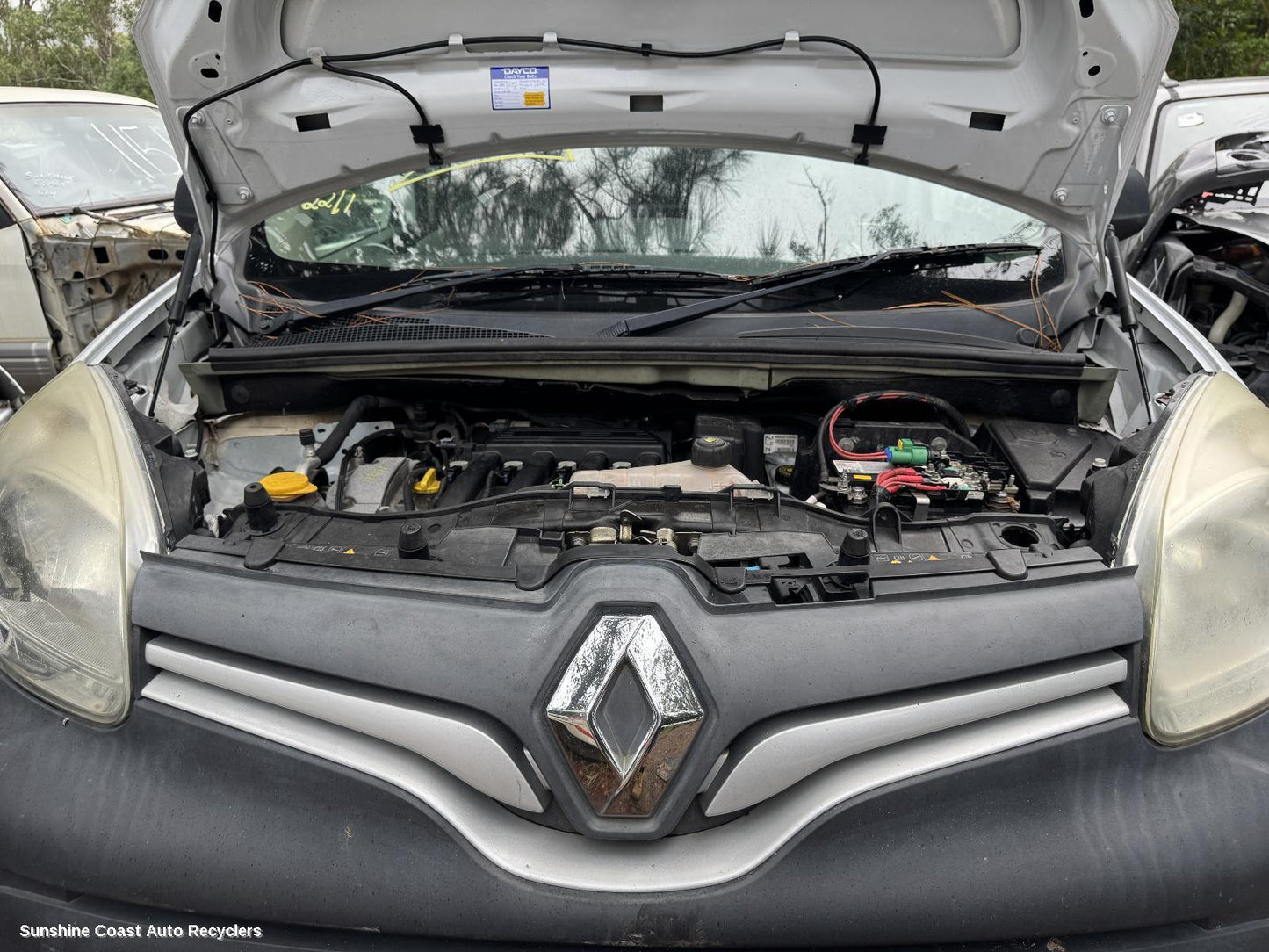 2016 Renault Kangoo Bonnet Lock Support