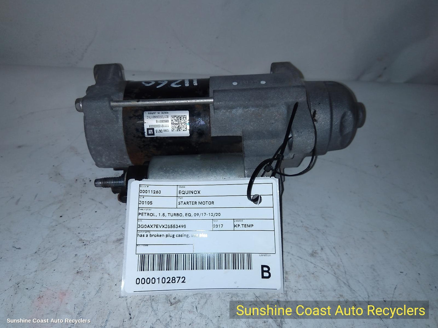 2017 Holden Equinox Starter