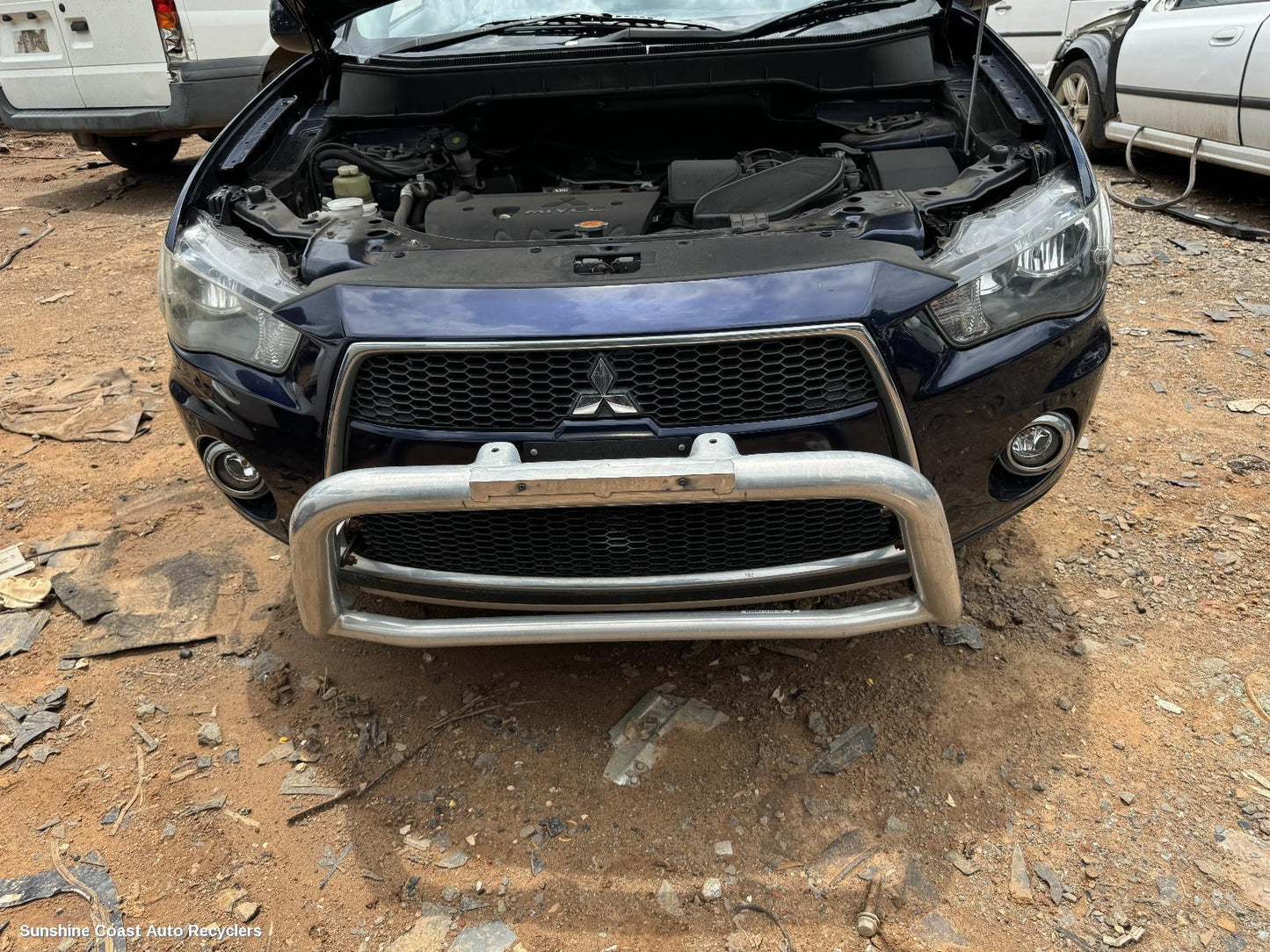 2012 Mitsubishi Outlander Front Bumper