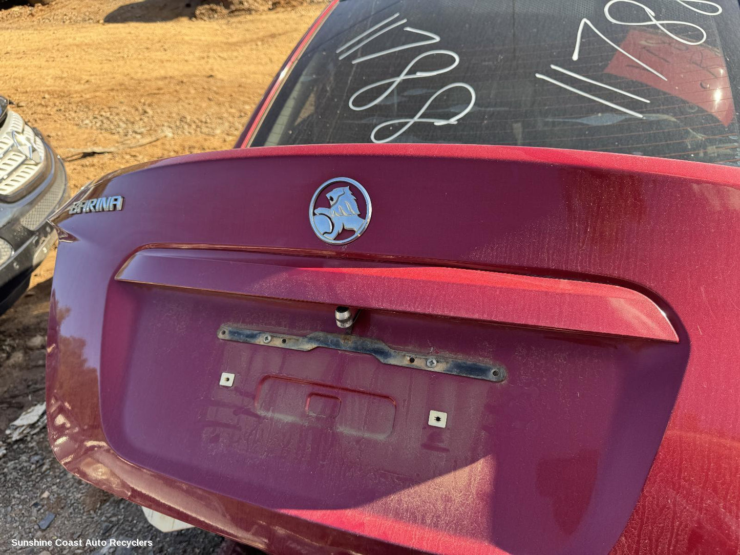 2012 Holden Barina Rear Garnish