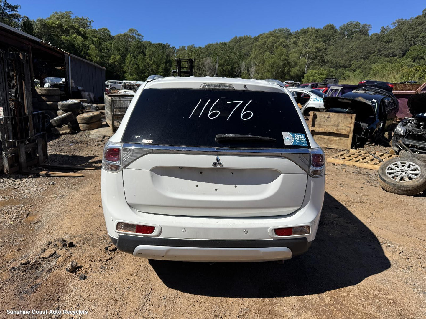 2014 Mitsubishi Outlander Door Tailgate Seal