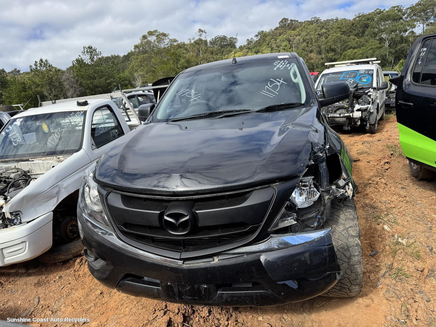 2012 Mazda Bt50 Console