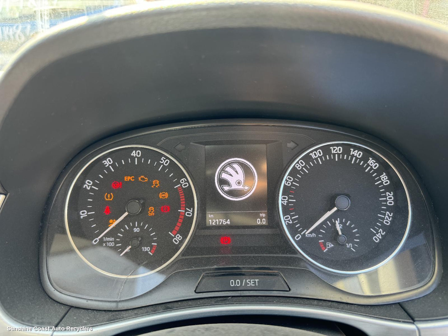 2015 Skoda Fabia Instrument Cluster