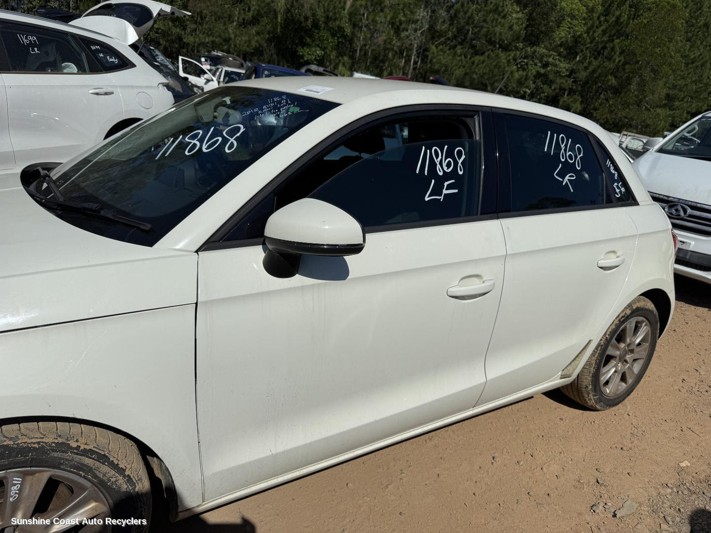 2012 Audi A1 Left Door Mirror