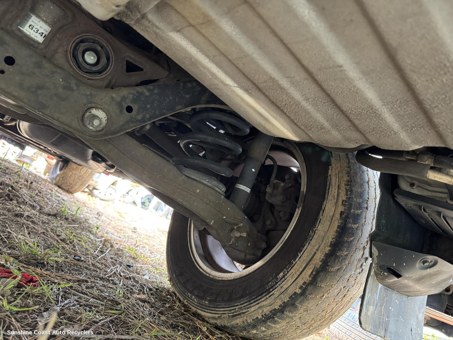 2007 Mitsubishi Pajero R Beam Cradle Xmembr