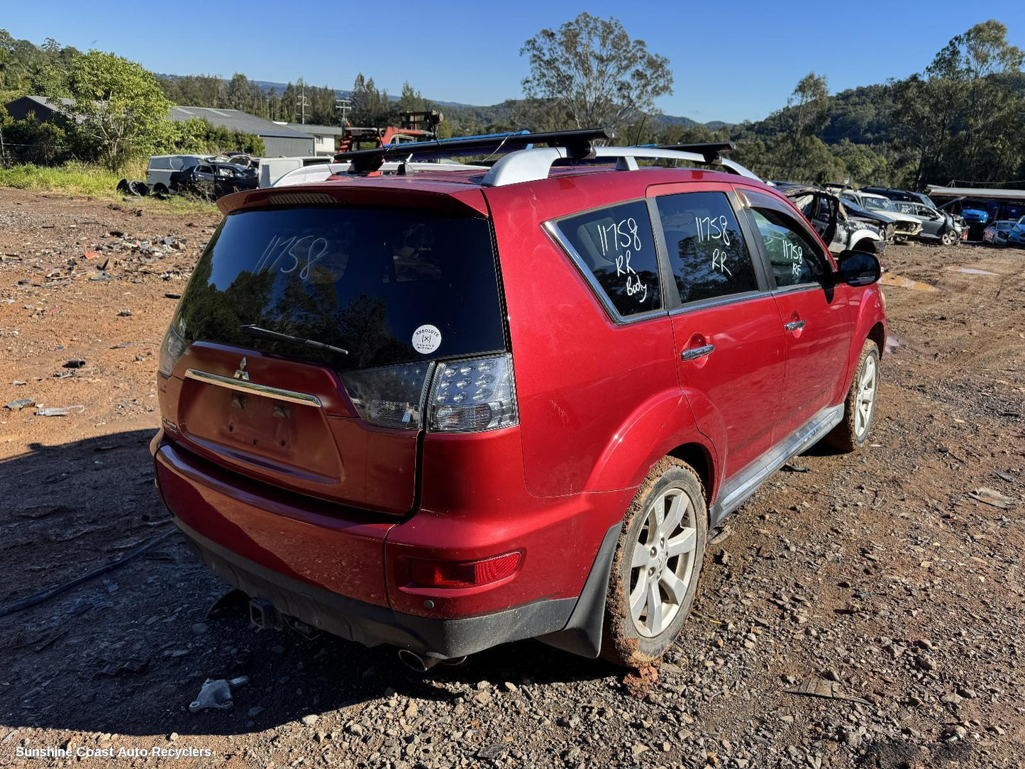 2010 Mitsubishi Outlander Bonnet Lock Support