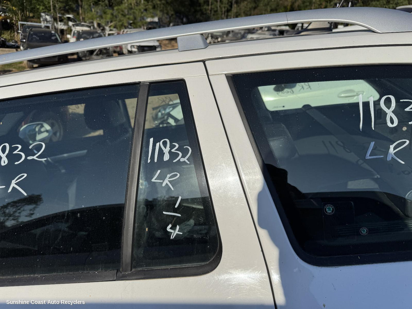 2011 Skoda Octavia Left Rear 1 4 Door Glass