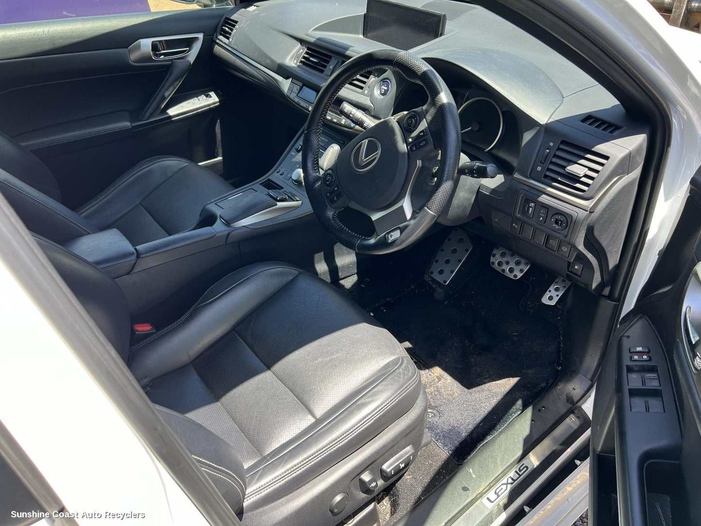 2018 Lexus Ct200h Right Front Window Reg Motor