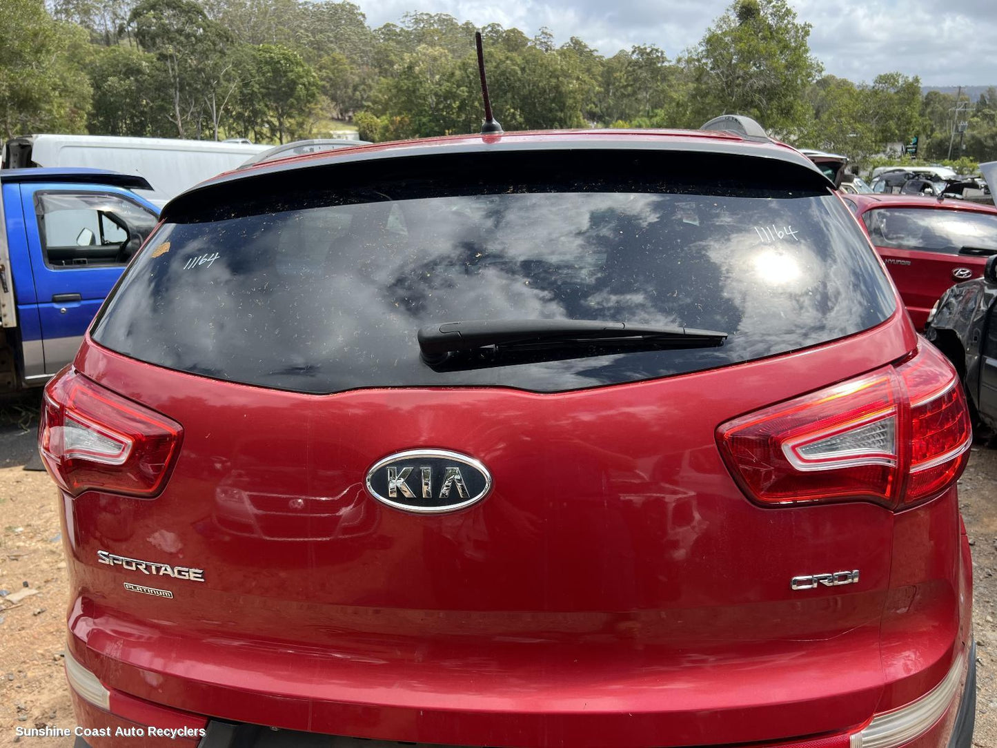 2012 Kia Sportage Bootlid Tailgate