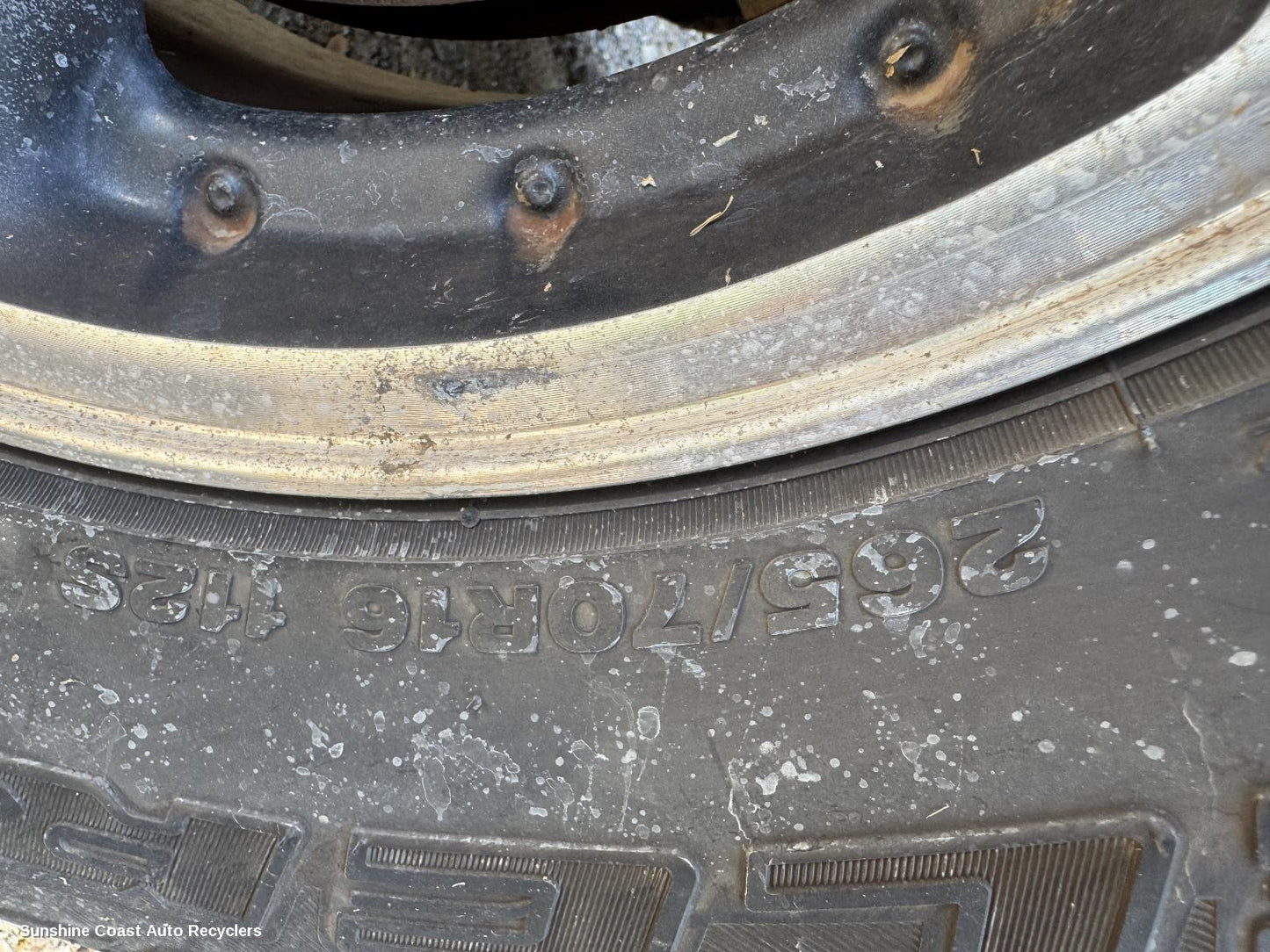 2012 Ford Ranger Tyre