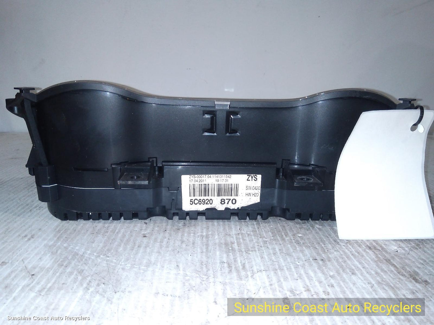 2011 Volkswagen Jetta Instrument Cluster