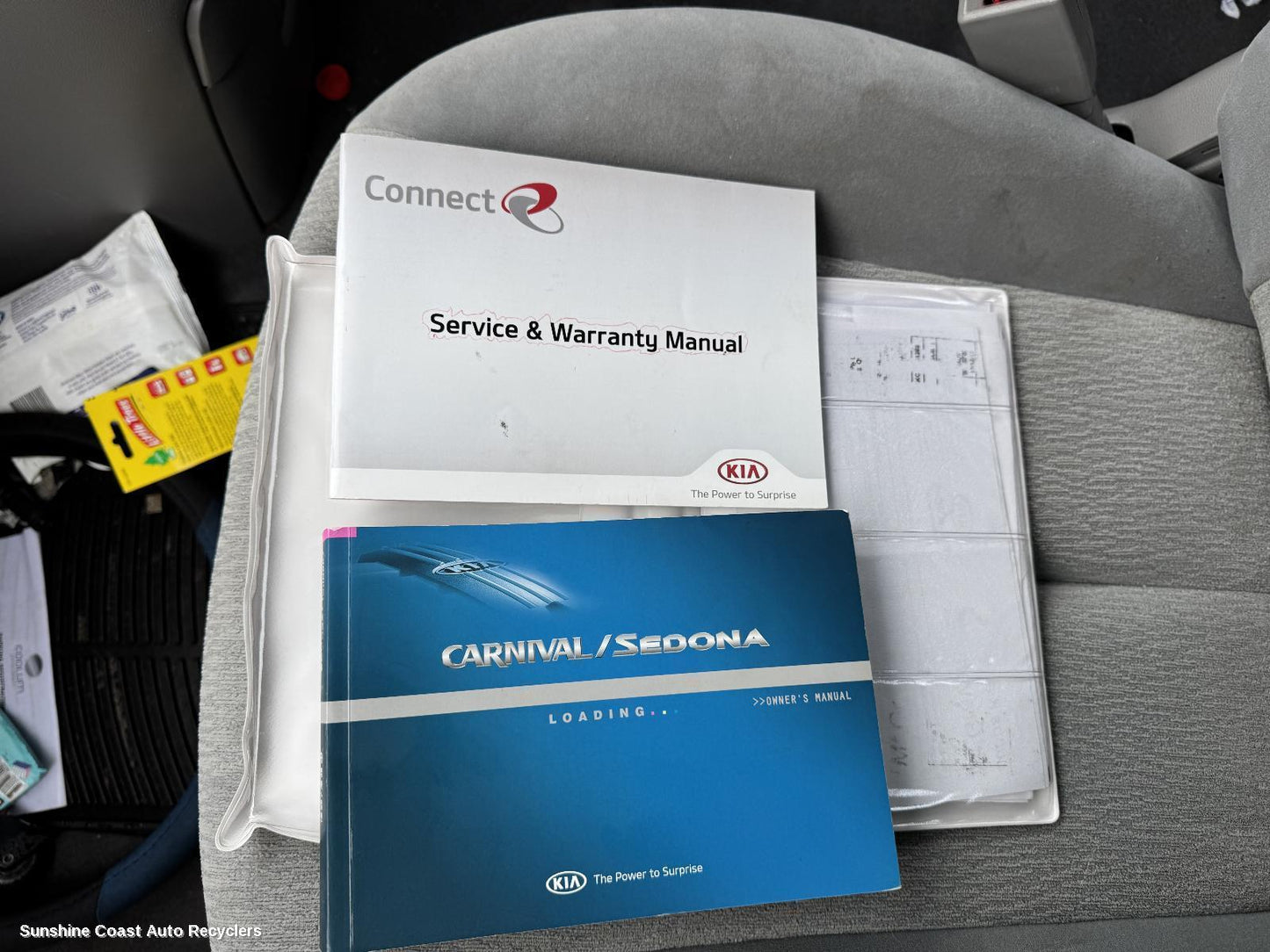 2012 Kia Carnival/grand Carnival Owners Handbook
