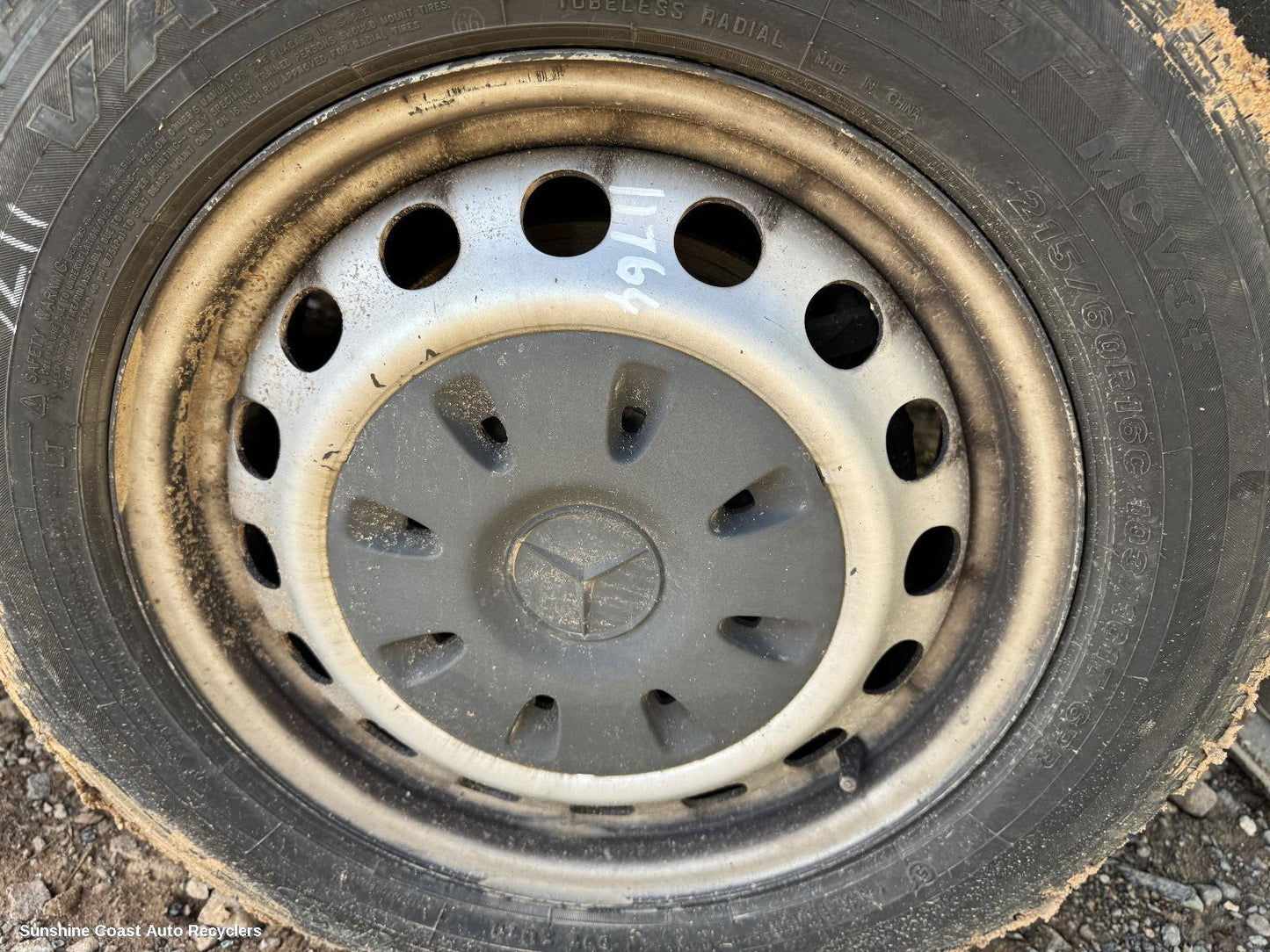 2013 Mercedes Vito Wheel Cover Hub Cap